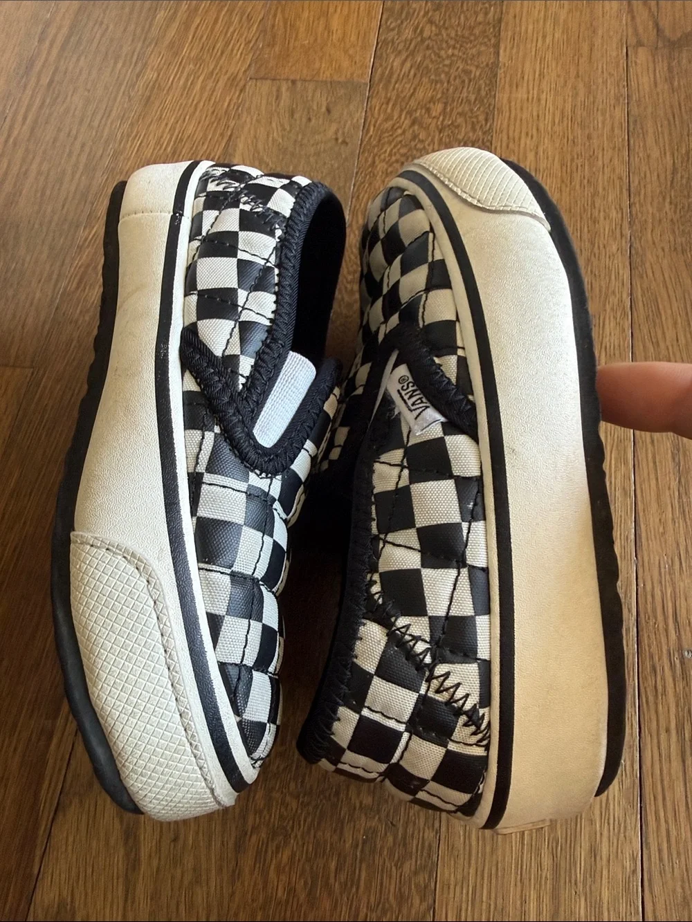 Vans | Slip-er 2 Checkerboard Cabin Shoes for Little Kids